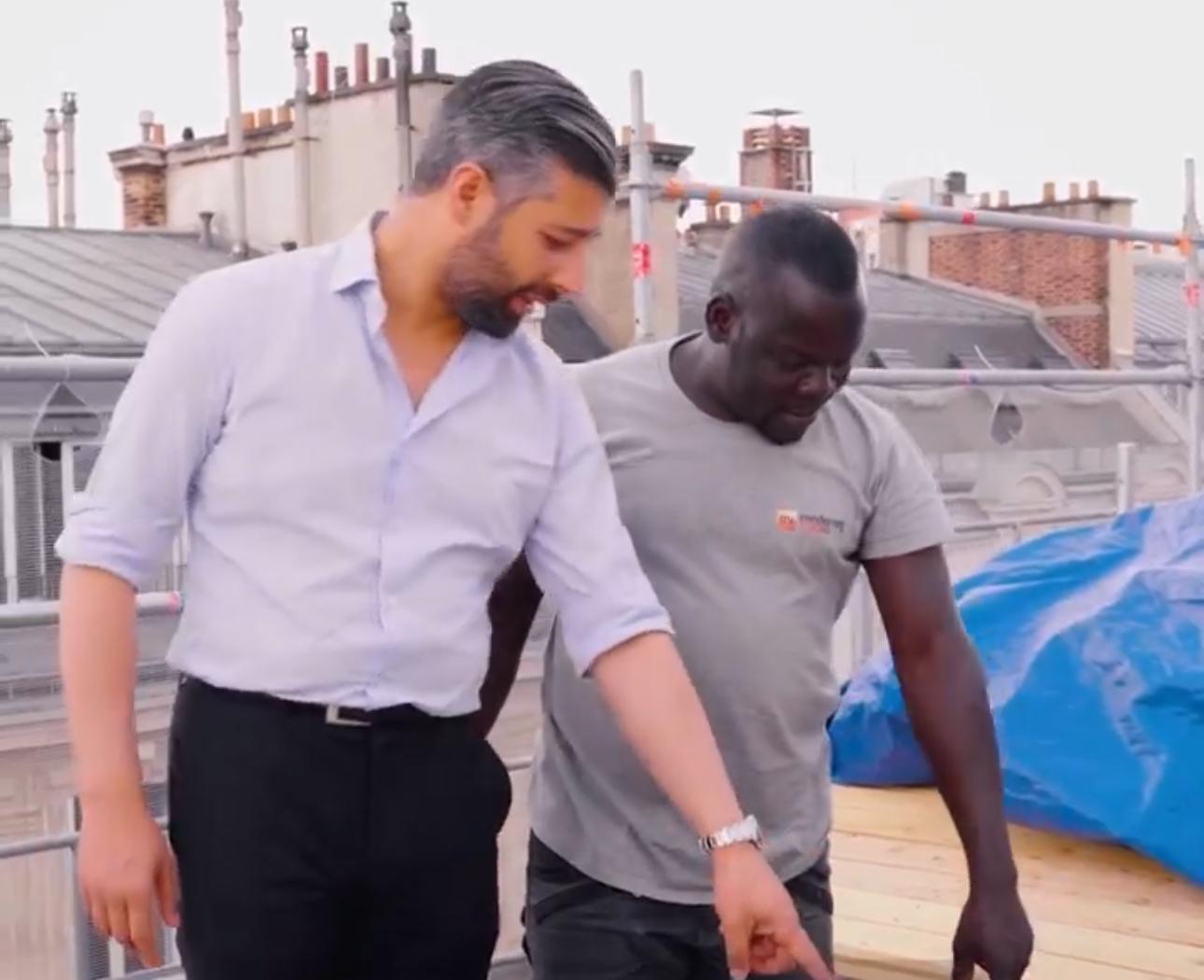 Équipe Mederreg sur chantier